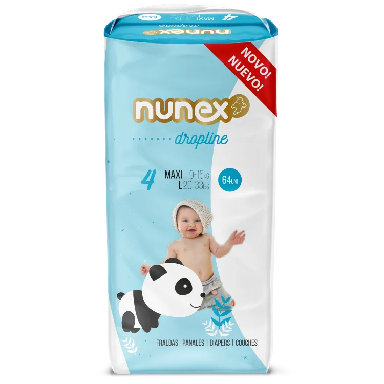 Embalagem Fraldas Nunex Dropline T4