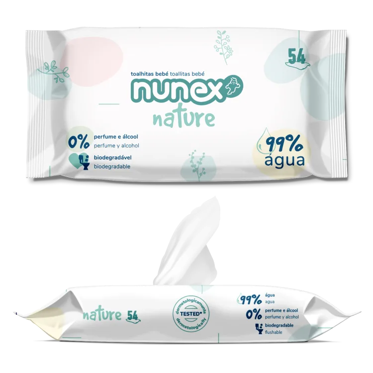 Toalhitas Nunex Nature 54