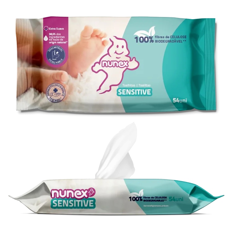 Toalhitas Nunex Sensitive 54