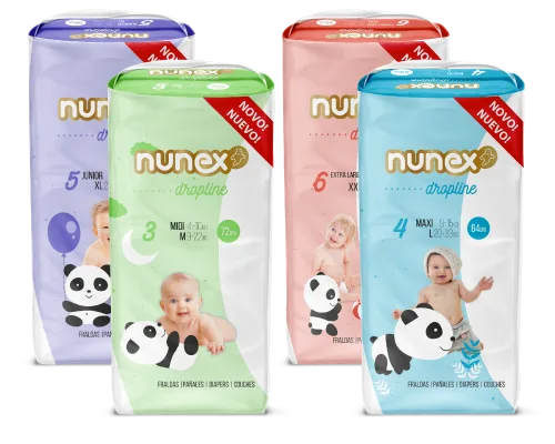 fraldas nunex dropline