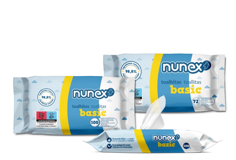 gama toalhitas nunex basic
